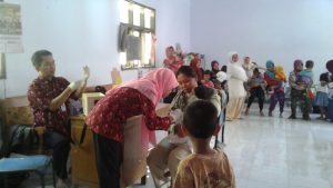 Vaksinasi Dosis 1 Desa Serang